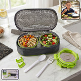Ganesh Sigma Twin 300 Stainless Steel Lunch Box Set (1 Set)